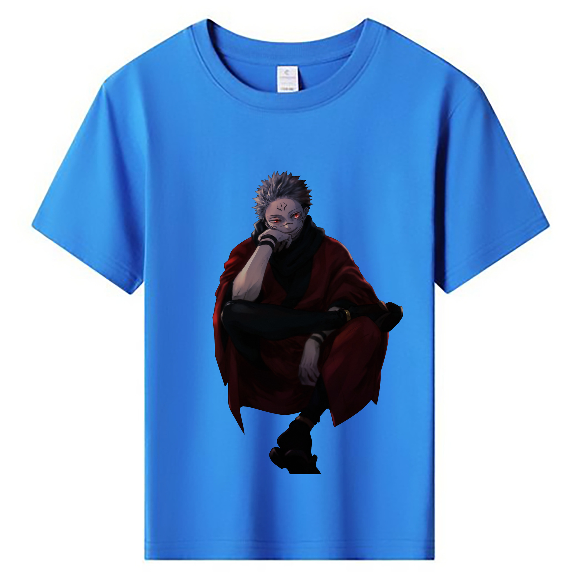 （画像用） 呪術廻戦 Jujutsu Kaisen 綿100％キッズTシャツ（フロントプリント）